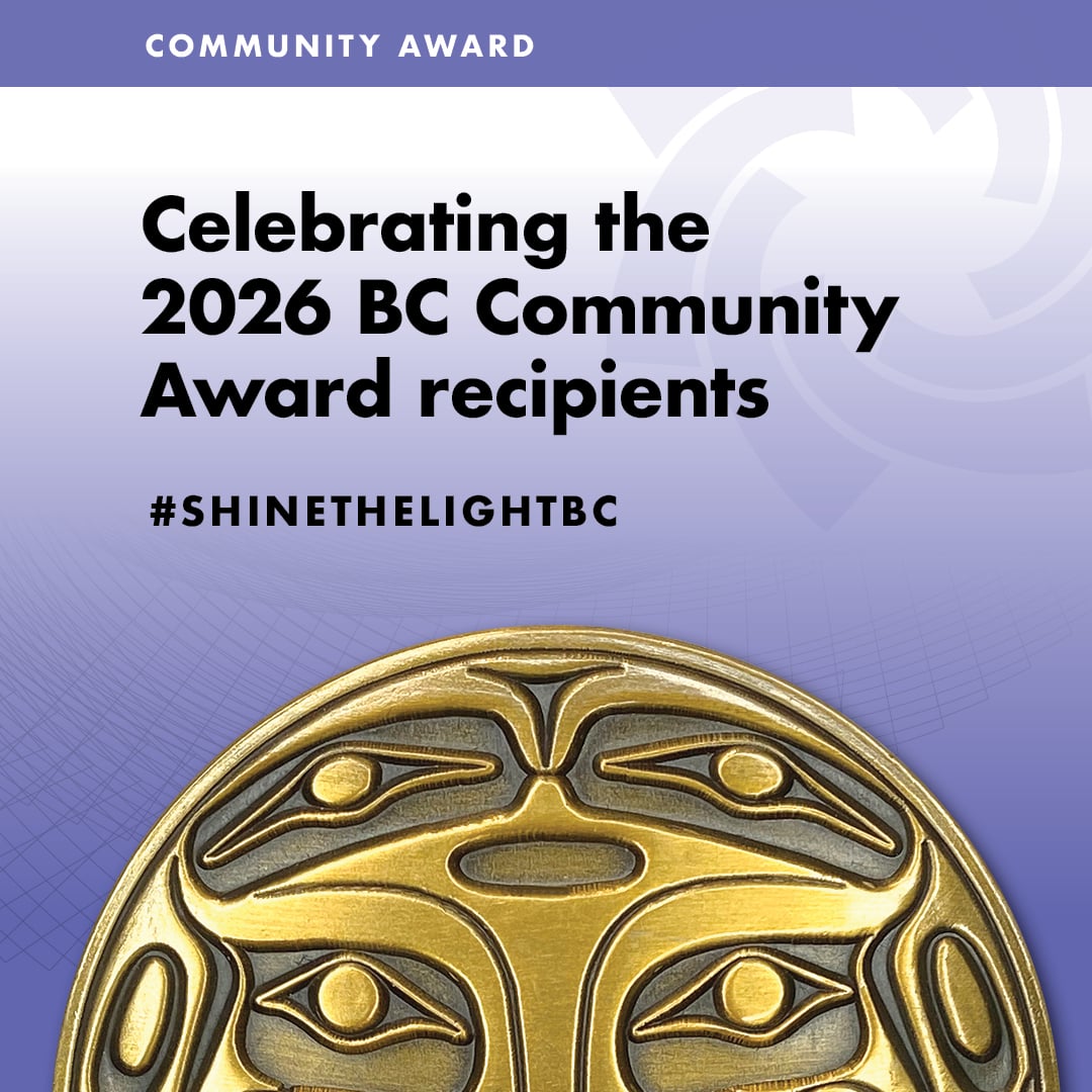 23rd Annual Community Award Recipients Named by BC Achievement Foundation